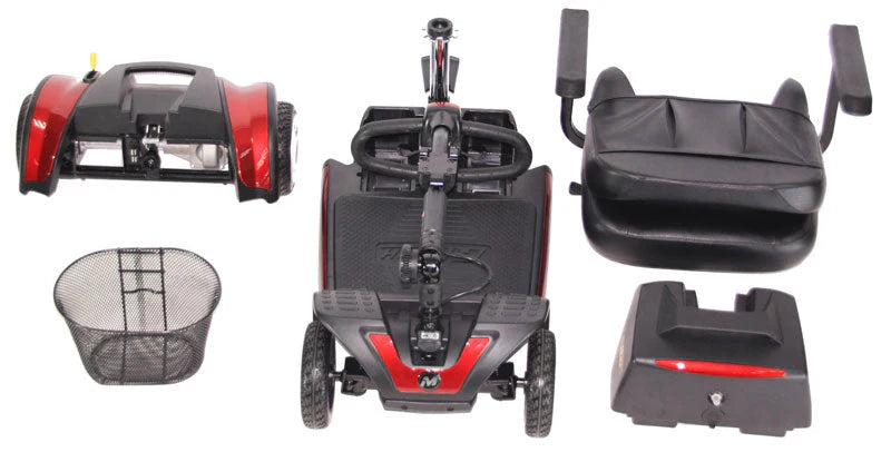 Preowned - Pride Sonic - Small Portable Size Mobility Scooter - Including 3 Month Warranty (136kg Safe Load)