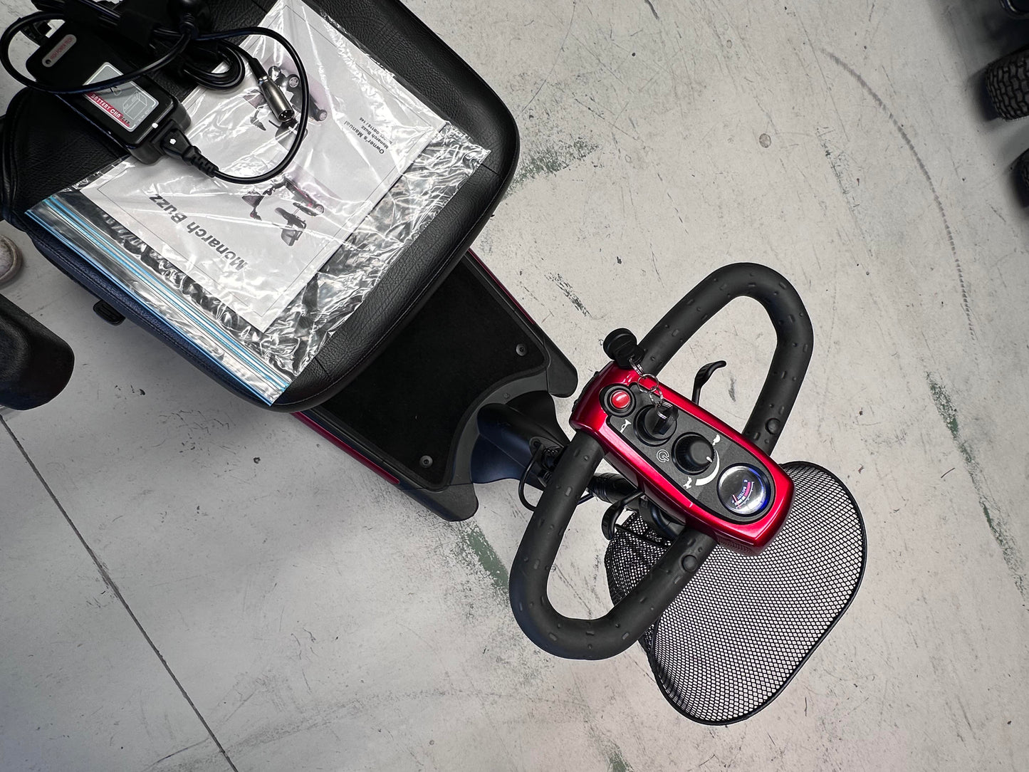 Preowned - Monarch Buzz 3, Small Portable Size Mobility Scooter - Including 3 Month Warranty (136kg Safe Load)
