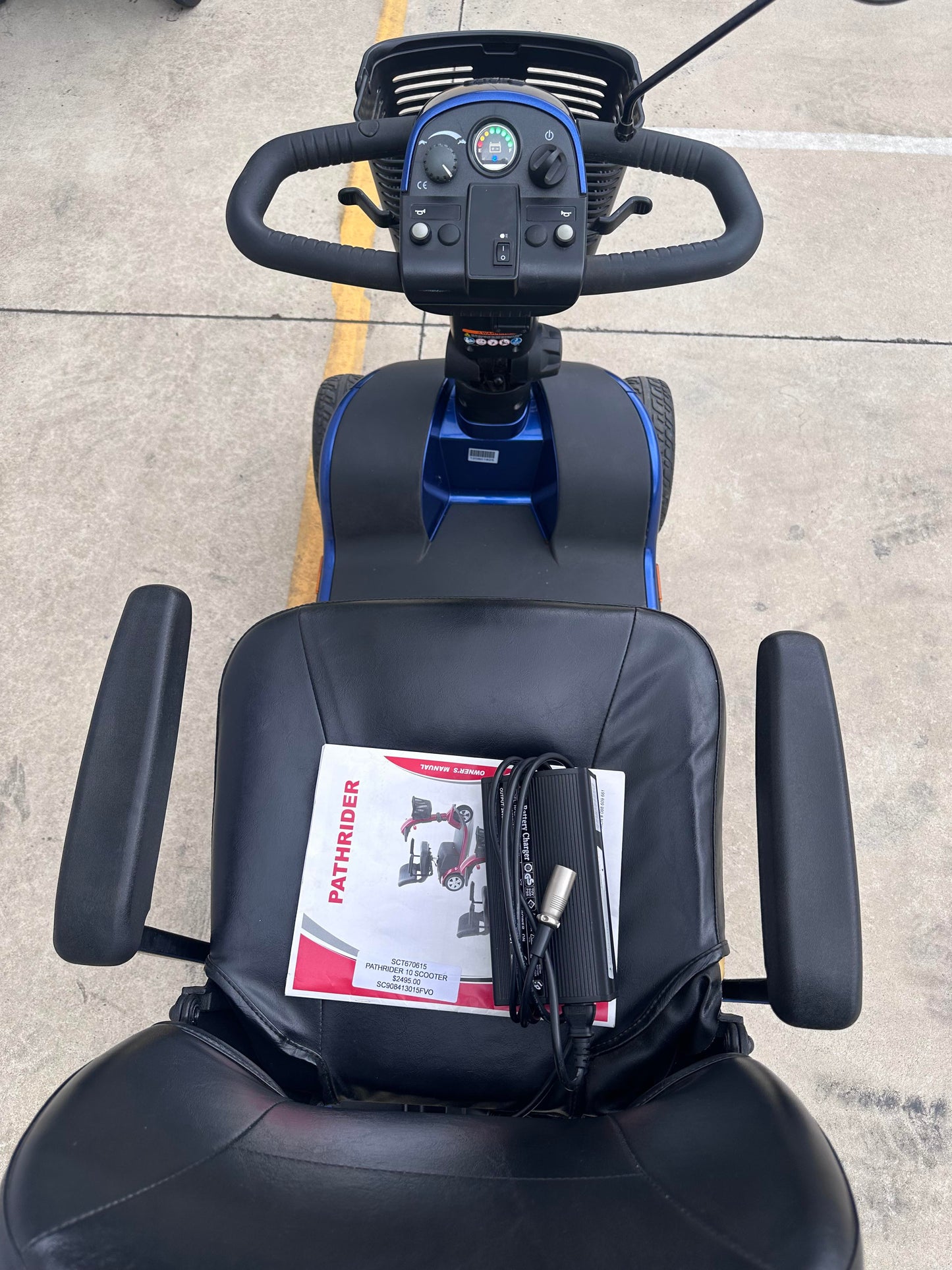 Preowned - Pride Pathrider 10, Mid-Size Mobility Scooter - Including 3 Month Warranty (136kg Safe Load)