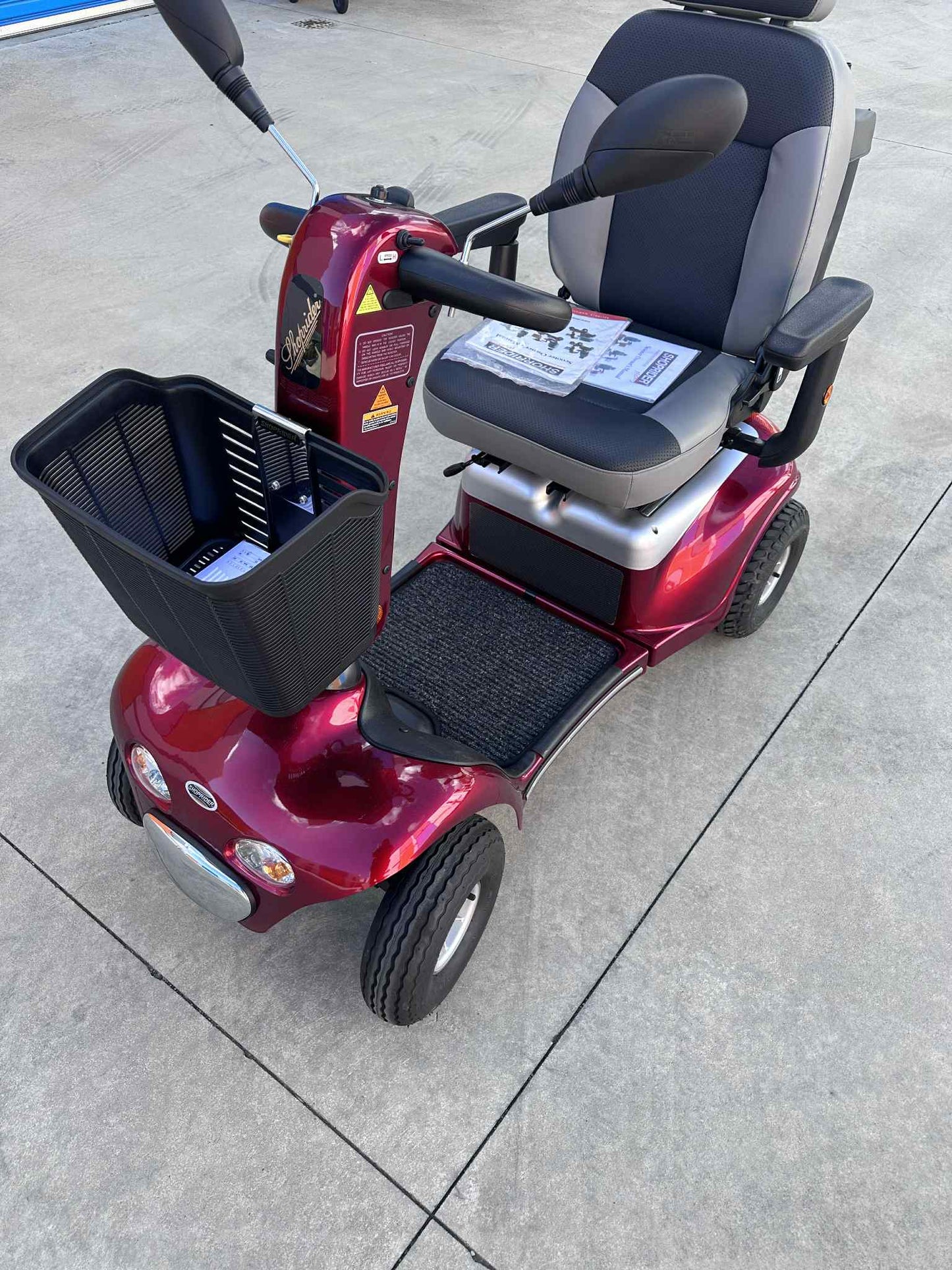 Preowned - Shoprider Rocky 4, Large Size Mobility Scooter - Including 3 Month Warranty (220kg Safe Load)