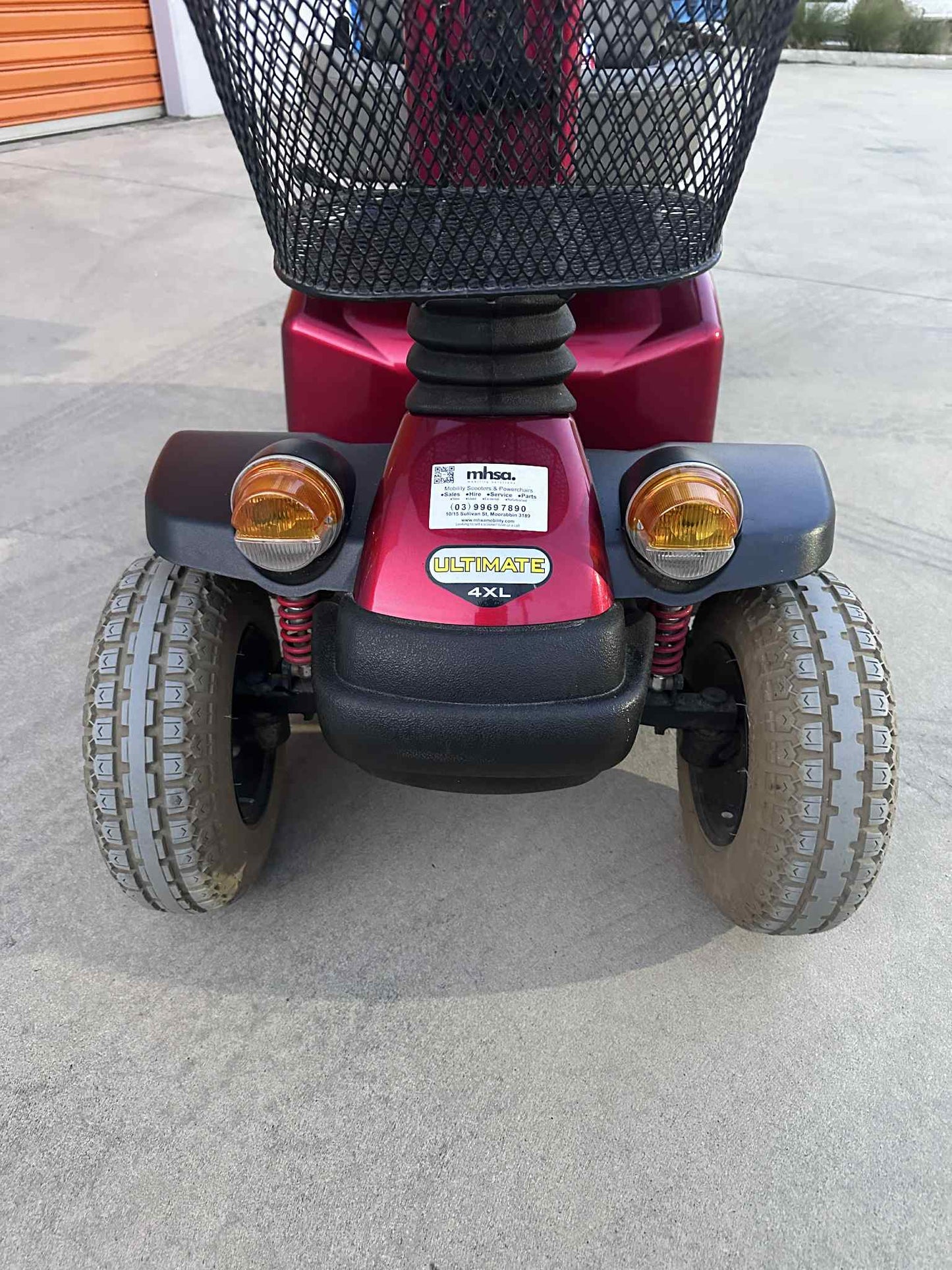 Preowned - Pride Ultimate 4 XL- Large Size Mobility Scooter - Including 3 Month Warranty (160kg Safe Load)