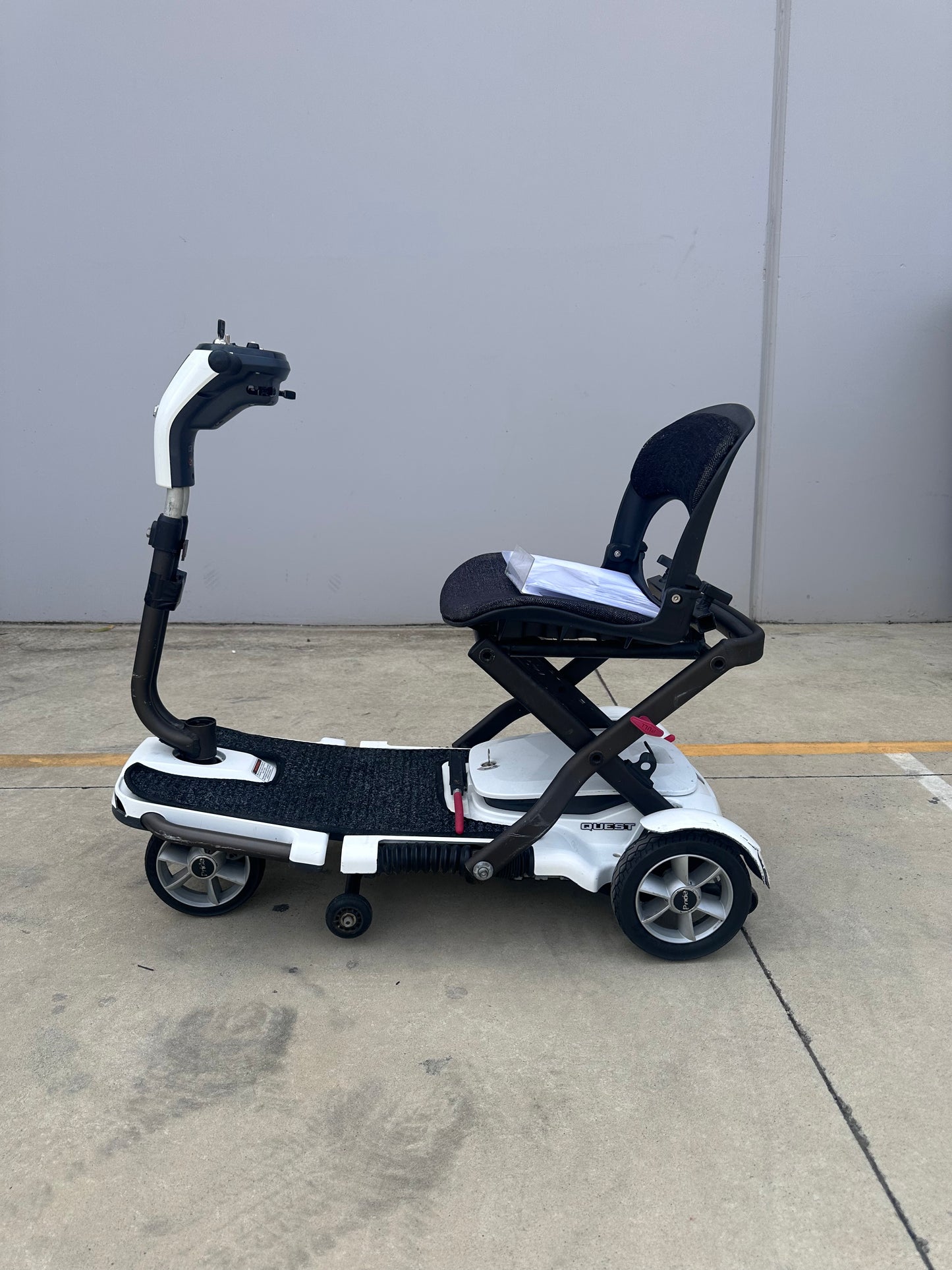 Preowned- Pride Quest (Airline Approved) - Portable Lightweight Mobility Scooter - Used Including 3 Month Warranty (136kg Safe Load
