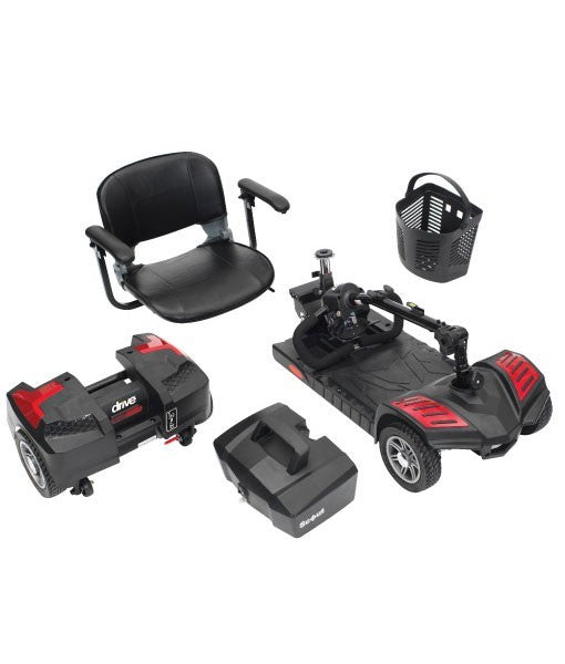 Preowned - Drive Medical Scout - Small Portable Size Mobility Scooter - Including 3 Month Warranty (130kg Safe Load)