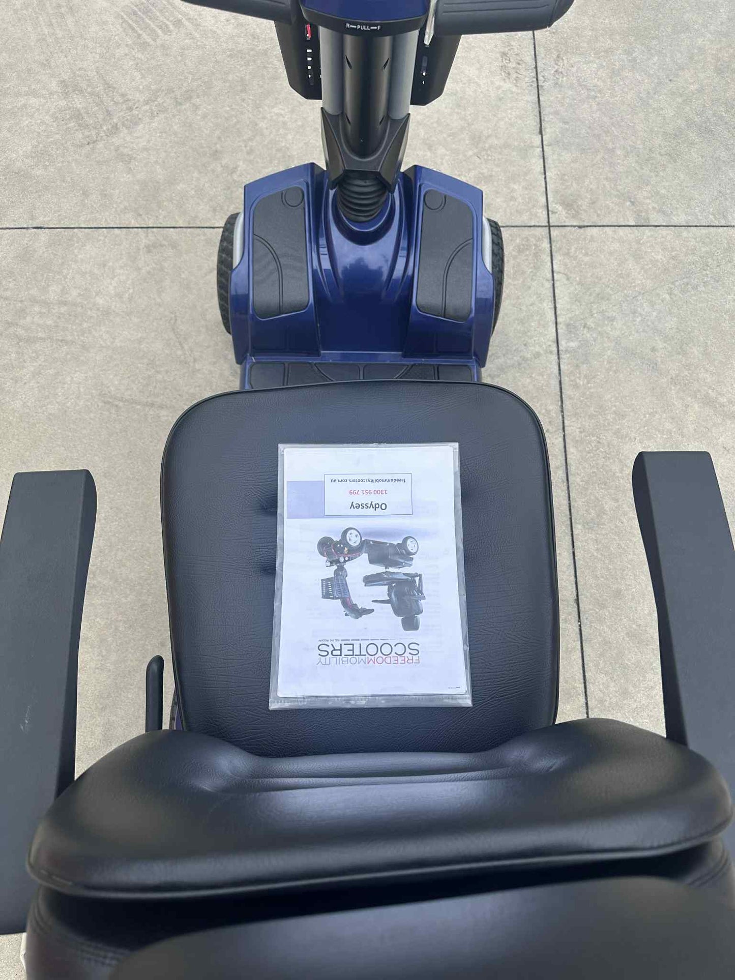 Preowned - Freedom Oddysey, Large Size Mobility Scooter - Including 6 Month Warranty (160kg Safe Load)