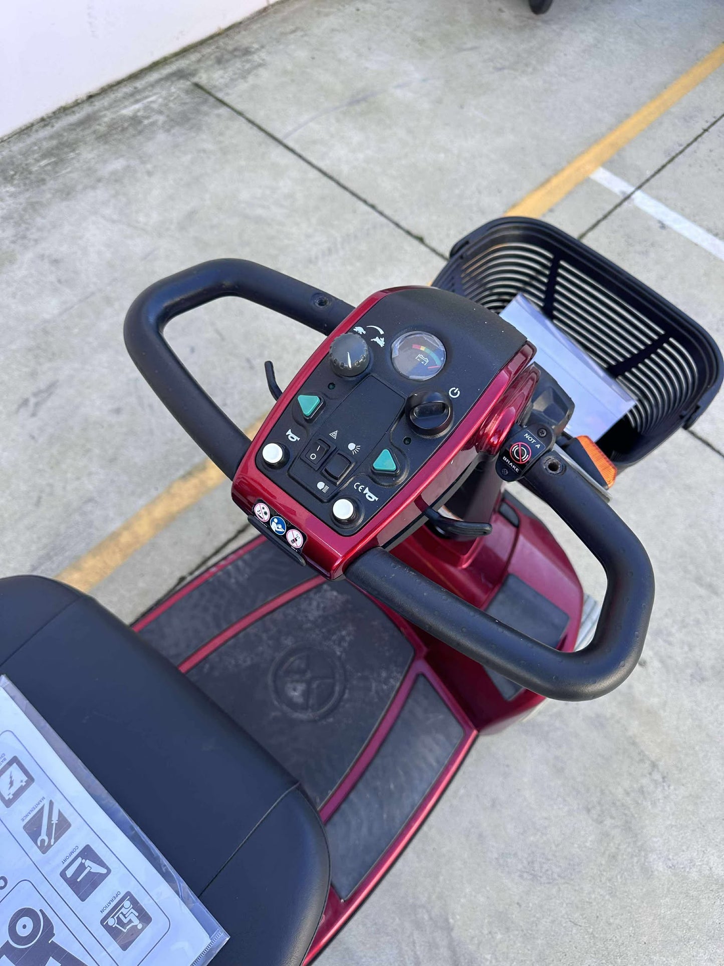 Preowned - Pride Celebrity Deluxe- Large Size Mobility Scooter - Including 3 Month Warranty (159kg Safe Load)