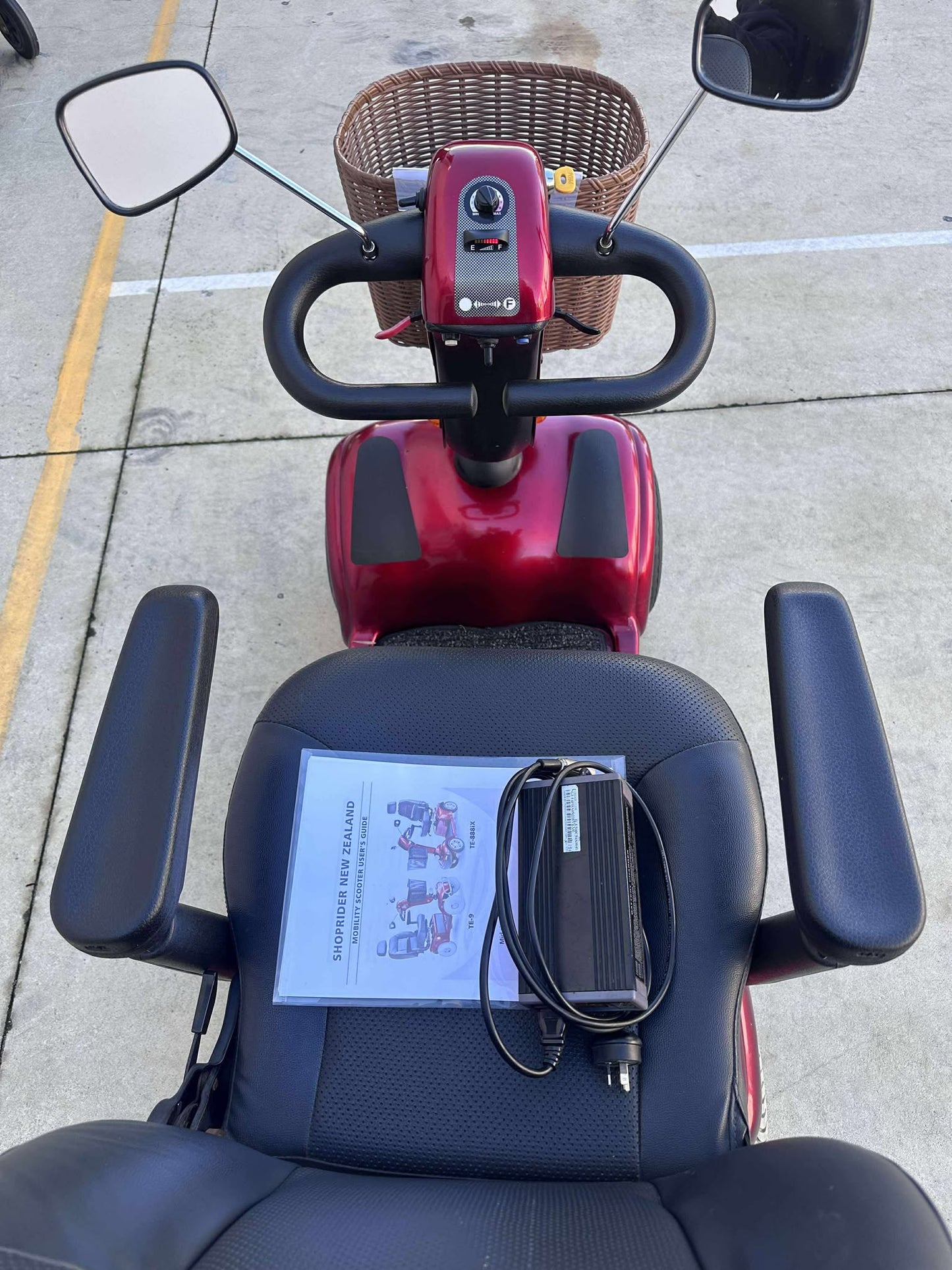 Preowned - Shoprider Te9, Large Size Mobility Scooter - Including 3 Month Warranty (159kg Safe Load)