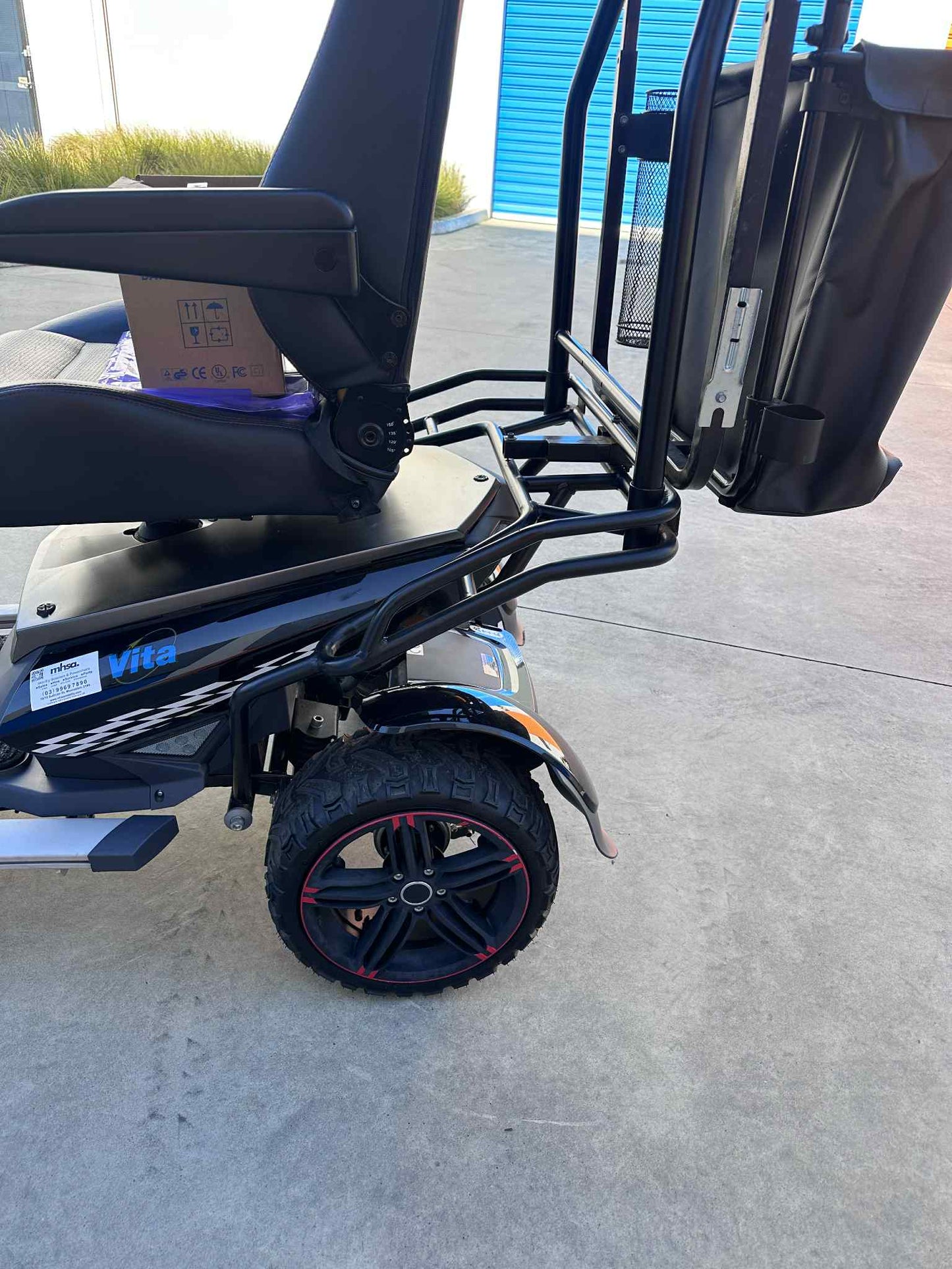 Preowned - Heartway Vita X Monster, Large Size Mobility Scooter - Including 3 Month Warranty (158kg Safe Load)