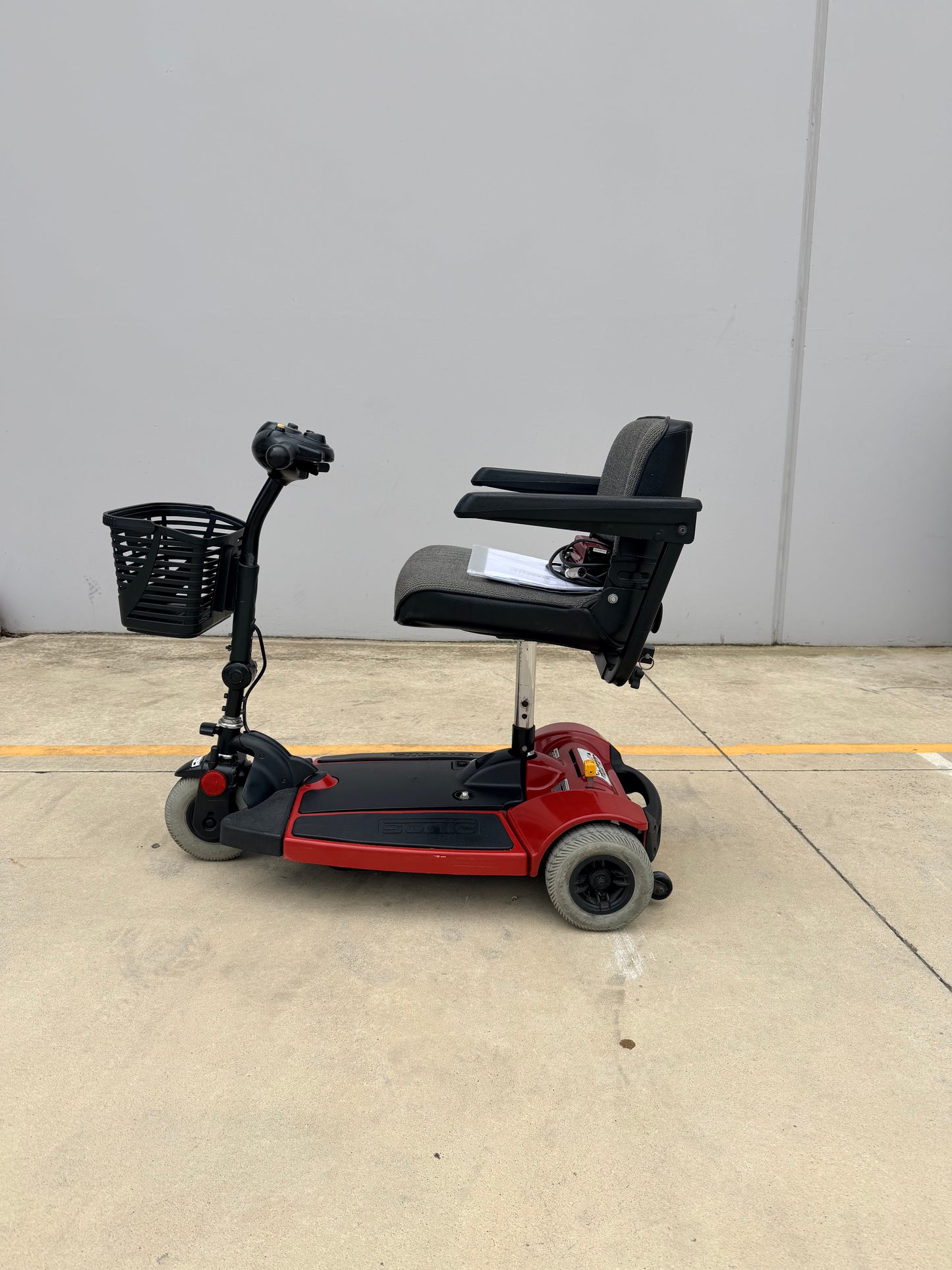 Preowned - Pride Sonic - Small Portable Size Mobility Scooter - Including 3 Month Warranty (136kg Safe Load)