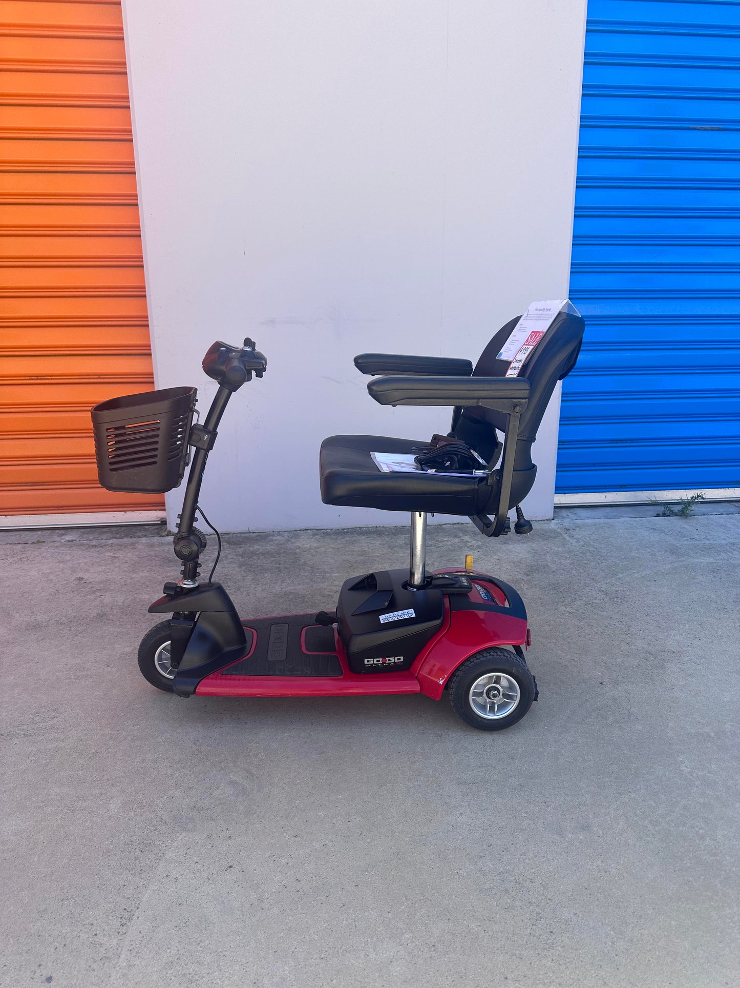 Preowned - Pride Gogo Ultra X, Small Portable Size Mobility Scooter - Including 3 Month Warranty (136kg Safe Load)