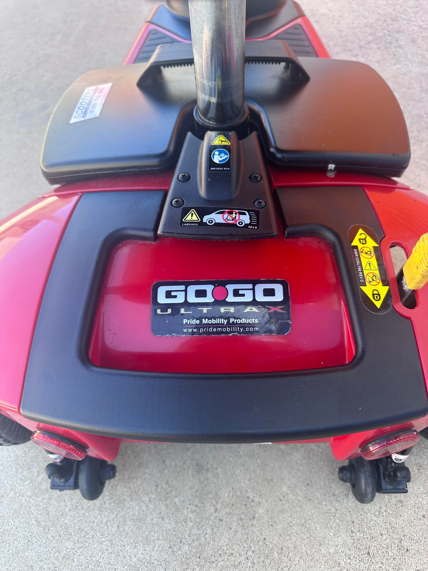 Preowned - Pride Gogo Ultra X, Small Portable Size Mobility Scooter - Including 3 Month Warranty (136kg Safe Load)