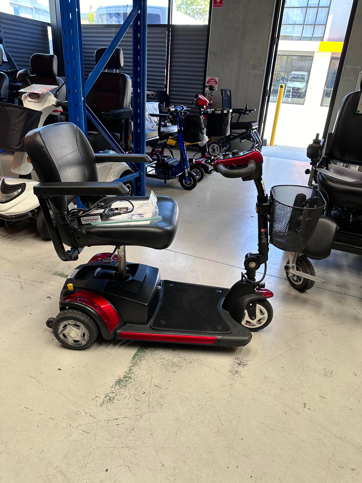 Preowned - Monarch Buzz 3, Small Portable Size Mobility Scooter - Including 3 Month Warranty (136kg Safe Load)