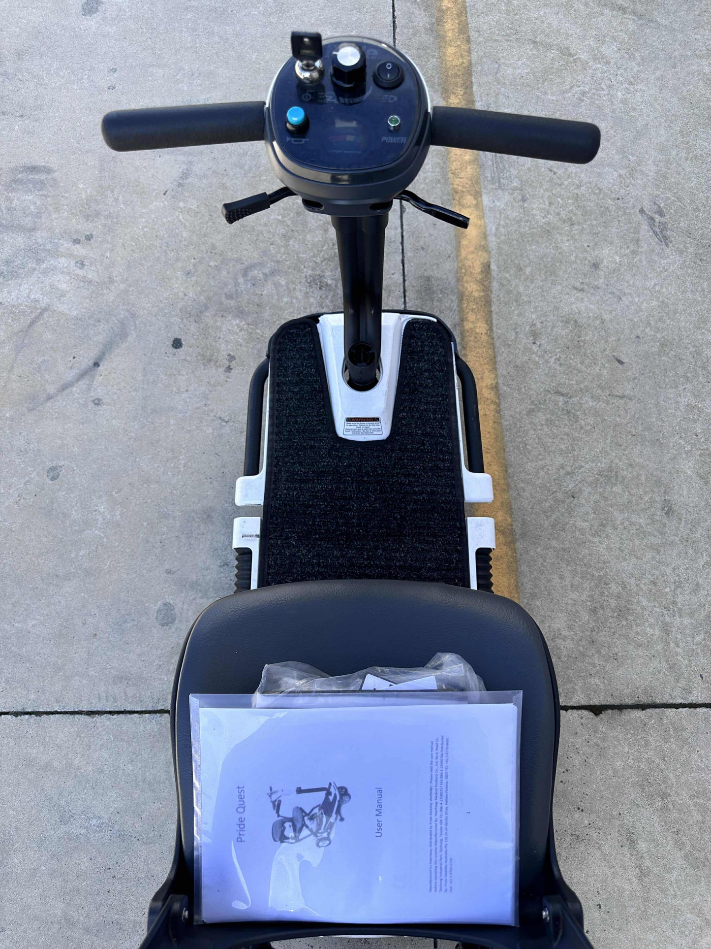 Preowned- Pride Quest (Airline Approved) - Portable Lightweight Mobility Scooter - Used Including 3 Month Warranty (136kg Safe Load