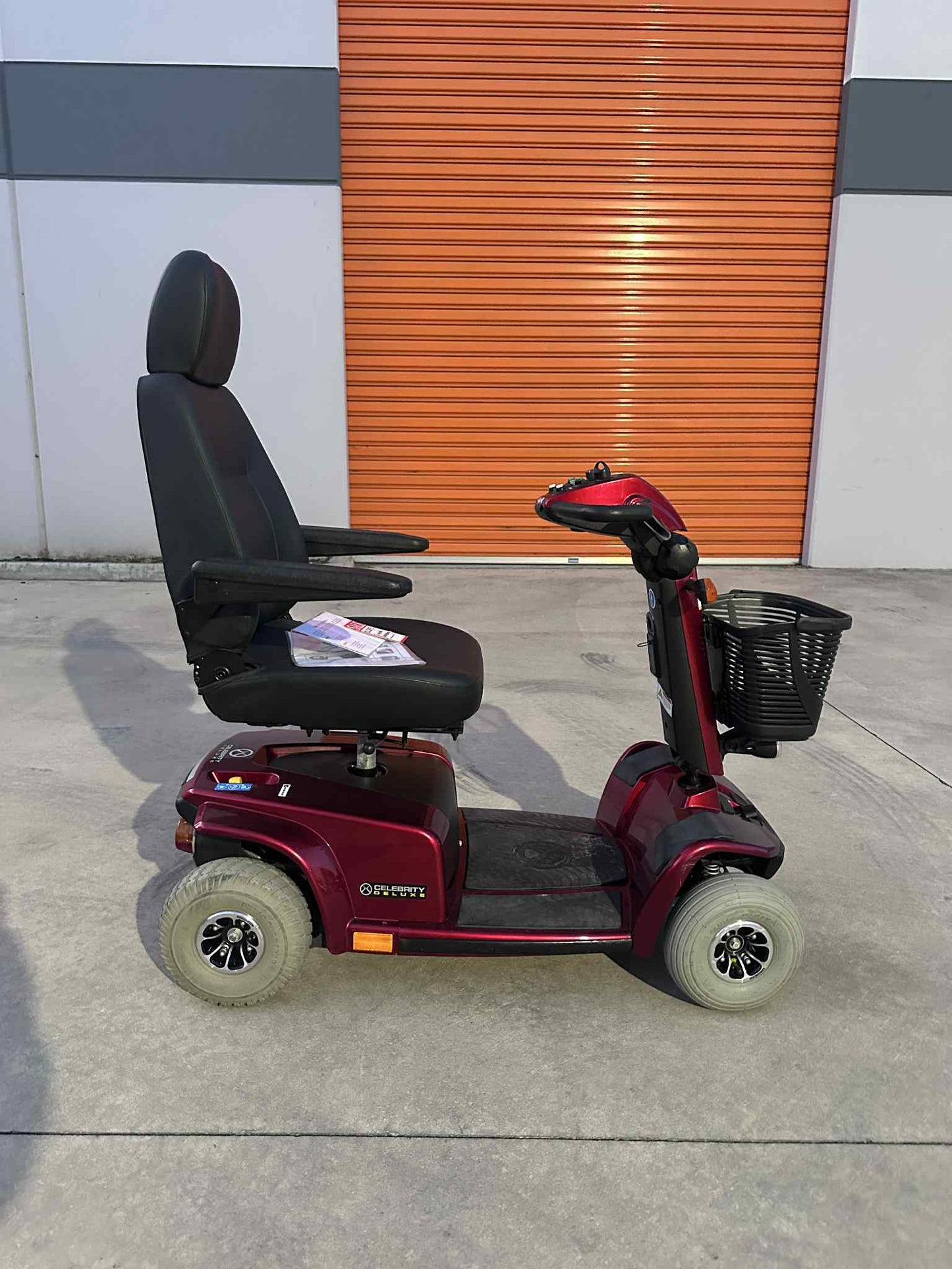 Preowned -  Pride Celebrity Deluxe-  Large Size Mobility Scooter - Including 3 Month Warranty (159kg Safe Load)