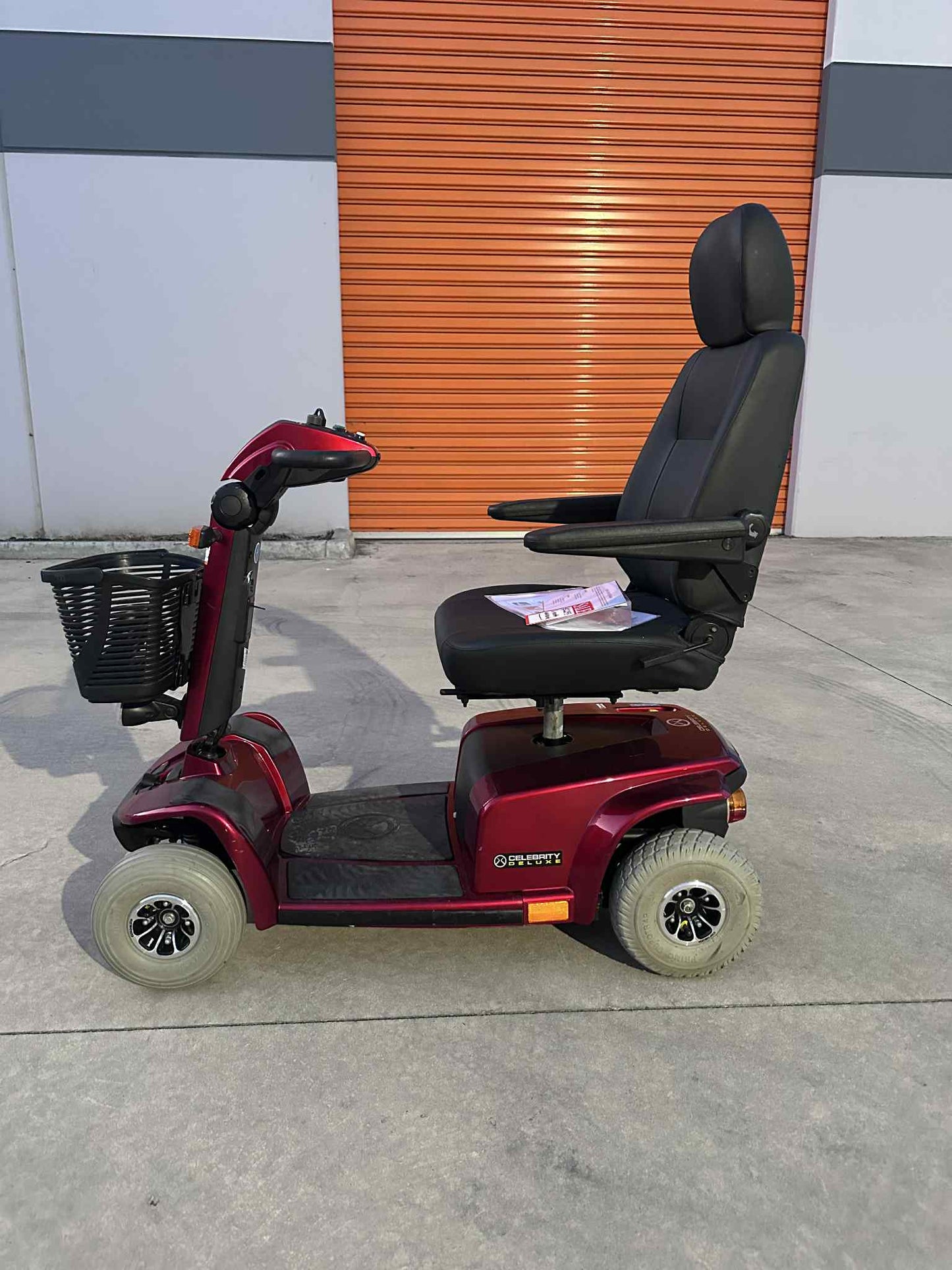 Preowned -  Pride Celebrity Deluxe-  Large Size Mobility Scooter - Including 3 Month Warranty (159kg Safe Load)