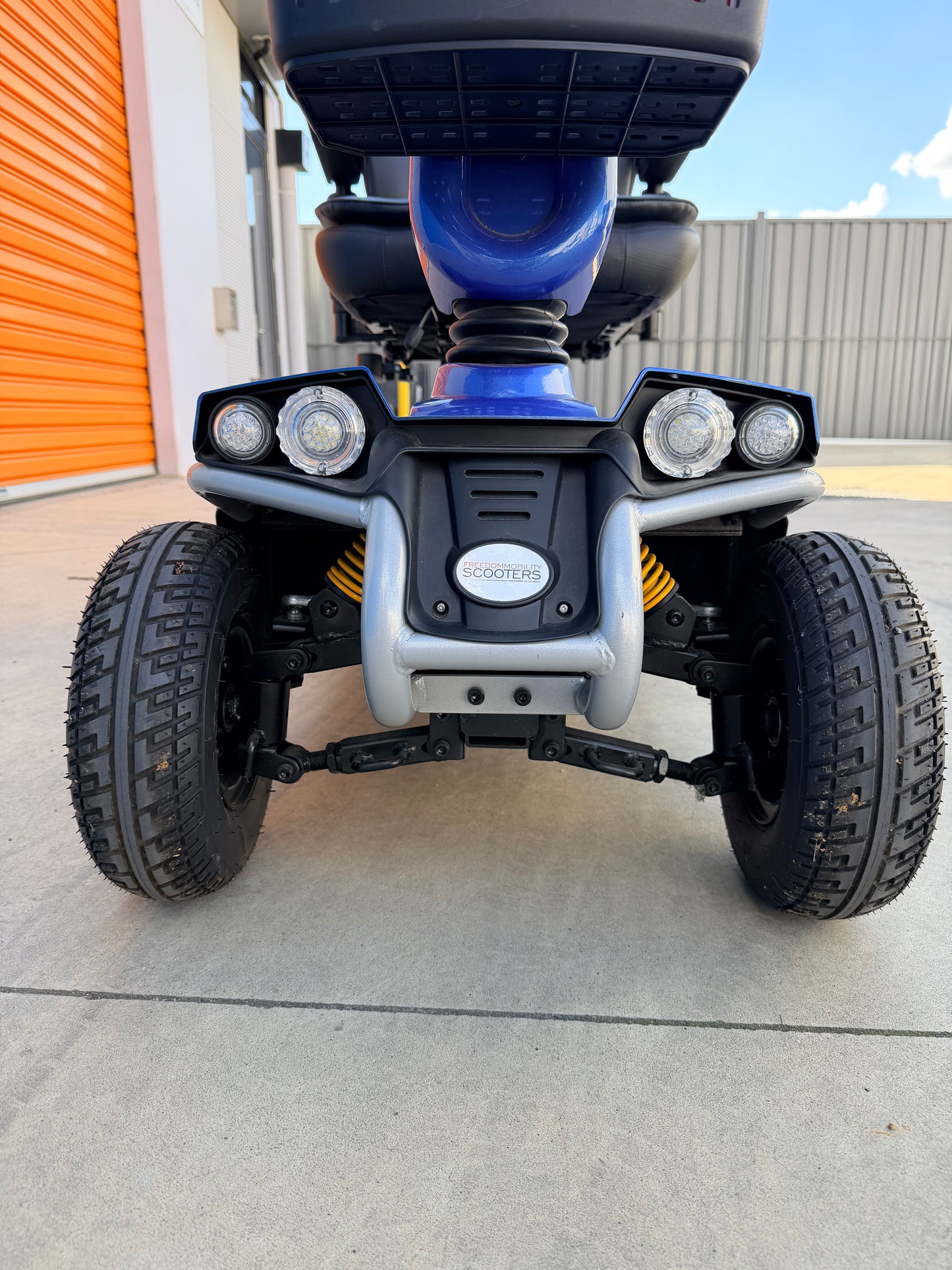 Preowned - ODO 50km- Freedom Oddysey, Large Size Mobility Scooter - Including 12 Month Warranty (160kg Safe Load)