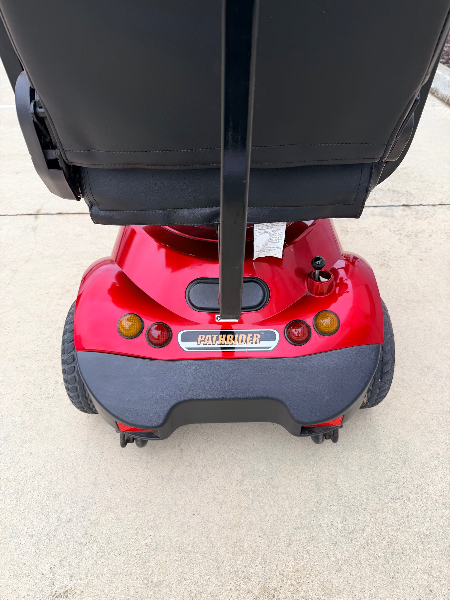 Preowned - Pride Pathrider, Mid-Size Mobility Scooter - Including 3 Month Warranty (136kg Safe Load)