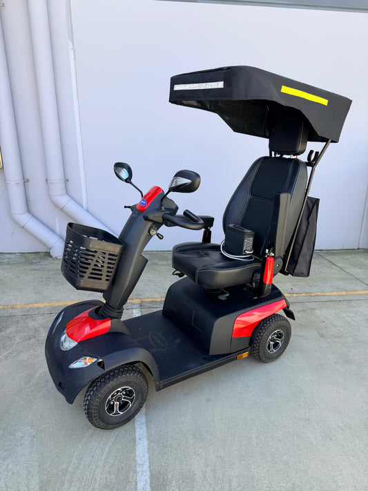 Preowned - Invacare Comet Alpine+ Large Size Mobility Scooter - Including 6 Month Warranty (160kg Safe Load)