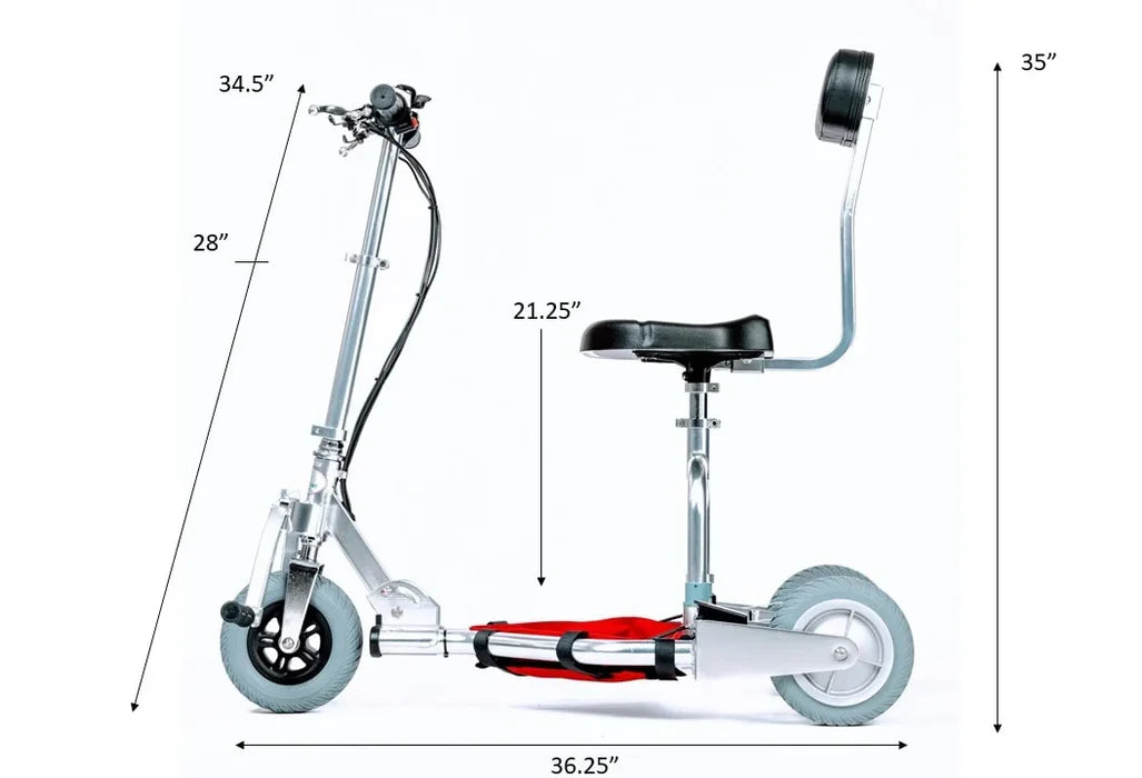 New- TravelScoot™ Escape - Worlds Lightest Mobility Scooter - Only 14.8kg