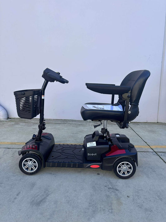 Preowned - Drive Medical Scout - Small Portable Size Mobility Scooter - Including 3 Month Warranty (130kg Safe Load)