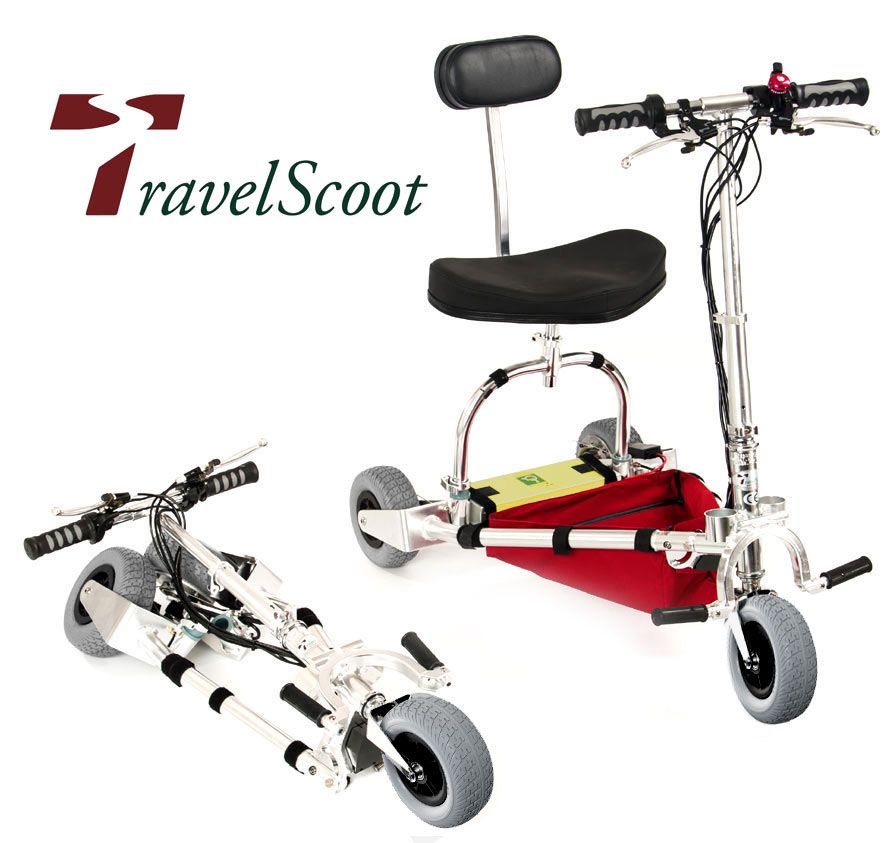 Preowned- TravelScoot Deluxe - 15kg -Lightest Mobility Scooter - Including 6 Month Warranty (155kg Safe Load)